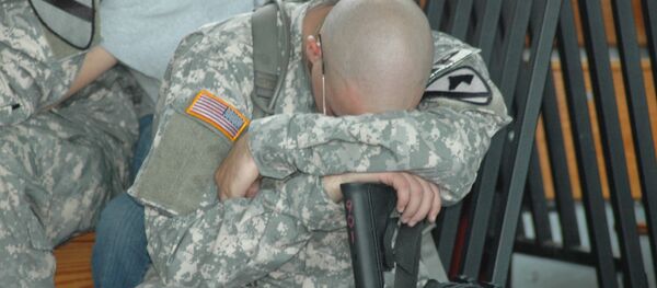 Američki vojnik u depresiji Američki vojnik u depresiji - Sputnik Srbija