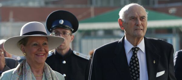 Кнез Димитриј Романов са супругом Теодором - Sputnik Србија