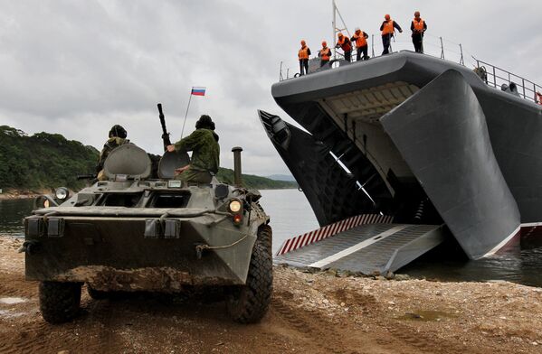 Pomorska saradnja za mir: Rusko-kineske vojne vežbe na Dalekom istoku - Sputnik Srbija