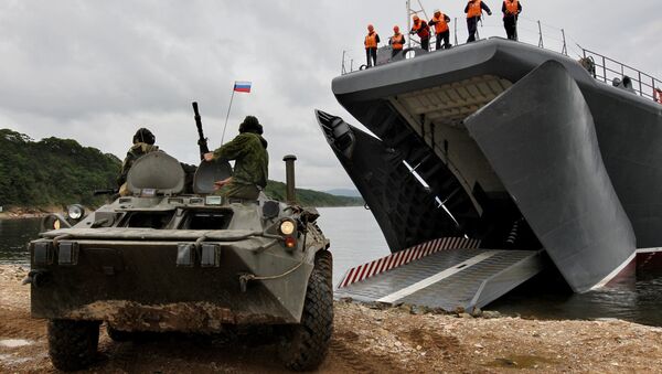 Pomorska saradnja za mir: Rusko-kineske vojne vežbe na Dalekom istoku - Sputnik Srbija
