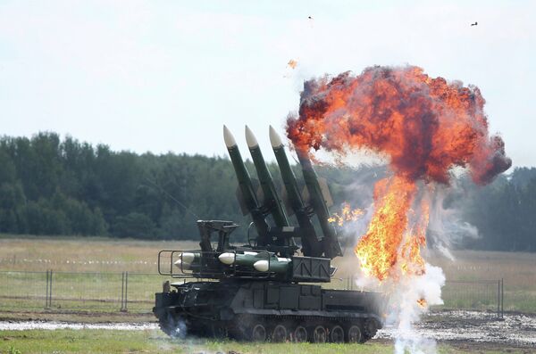 Ruski raketni sistem „Buk“ Ruski raketni sistem „Buk“ - Sputnik Srbija
