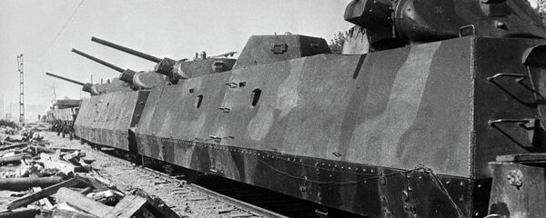 Oklopni sovjetski voz, bitka za Varšavu 1944. Poljska, Drugi svetski rat - Sputnik Srbija