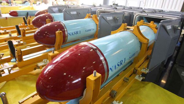 Иранска крстерећа ракета Наср - Sputnik Србија