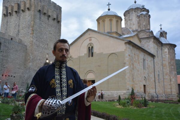 Međunarodni festival viteštva „Despot Stefan Lazarević“, manastir Manasija - Sputnik Srbija