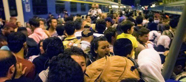 Мигранти у Будимпешти - Sputnik Србија