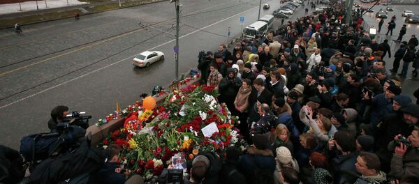 Место убиства Бориса Немцова - Sputnik Србија