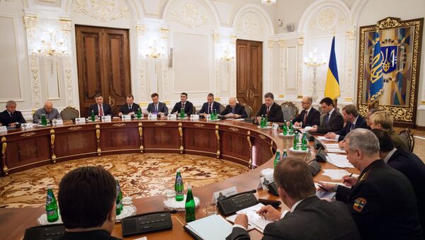 Седница Савета за националну безбедност и одбрану Украјине - Sputnik Србија