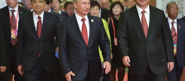 Председник РФ Владимир Путин у посети Кини. - Sputnik Србија