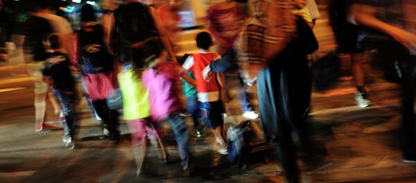 Izbeglice u Beogradu Izbeglice u Beogradu - Sputnik Srbija