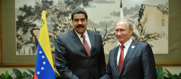 Председник Руске Федерације Владимир Путин и председник Венецуеле Николас Мадуро Председник Руске Федерације Владимир Путин и председник Венецуеле Николас Мадуро - Sputnik Србија