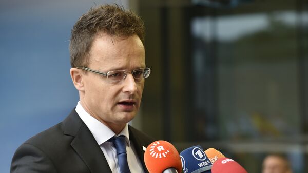 Mađarski ministar spoljnih poslova Peter Sijatro - Sputnik Srbija