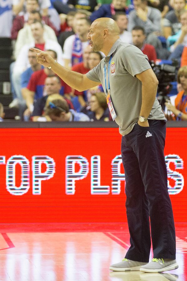 Селектор кошаркашке репрезентације Србије Александар Ђорђевић - Sputnik Србија