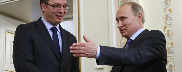 Александар Вучић и Владимир Путин - Sputnik Србија