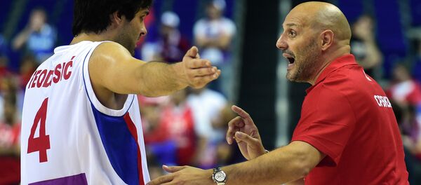 Miloš Teodosić i Aleksandar Đorđević - Sputnik Srbija