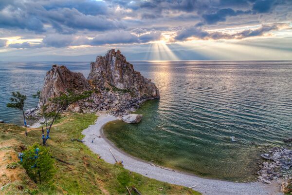 Бисер Сибира: Задивљујући поглед на Бајкалско језеро - Sputnik Србија