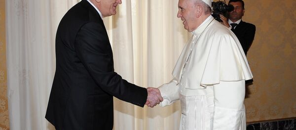 Томислав Николић и папа Фрања - Sputnik Србија