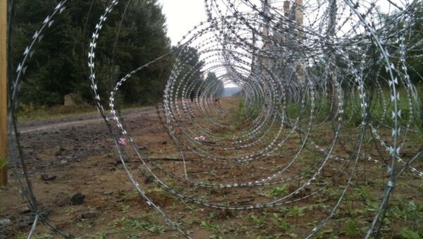 Жичана ограда на граници са Мађарском - Sputnik Србија