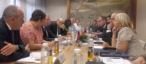 Српски и руски привредници у ПК Србије - Sputnik Србија