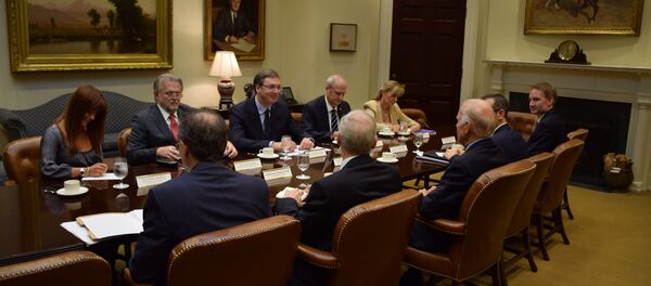 Delagacija Srbije u poseti Americi - Sputnik Srbija