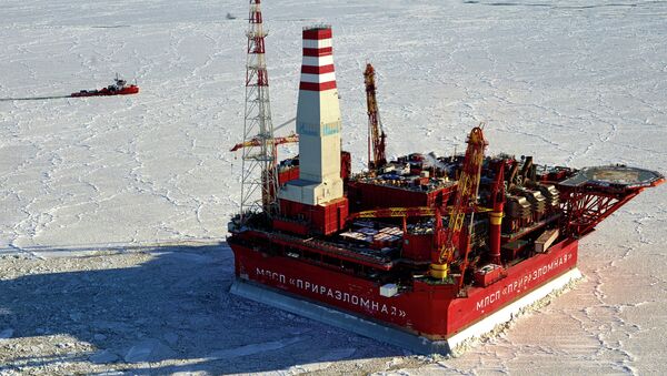 Prirazlomnaya offshore oil platform - Sputnik Srbija