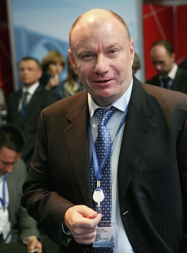 Према оцени „Форбса“, најбогатији Рус је Владимир Потањин Према оцени „Форбса“, најбогатији Рус је Владимир Потањин - Sputnik Србија