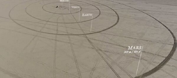 Демонстрација Соларног система у пустињи у Невади - Sputnik Србија