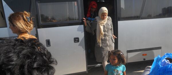 Izbeglice, granica Srbije i Hrvatske kod Šida i Tovarnika Izbeglice, granica Srbije i Hrvatske kod Šida i Tovarnika - Sputnik Srbija