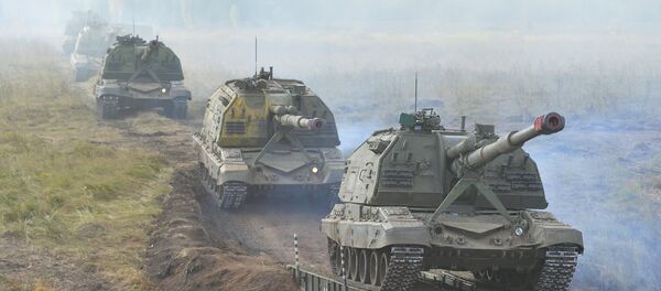 Војне вежбе Центар-2015 у Челебинском региону - Sputnik Србија