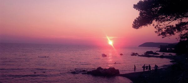Zalazak sunca na moru Zalazak sunca na moru - Sputnik Srbija