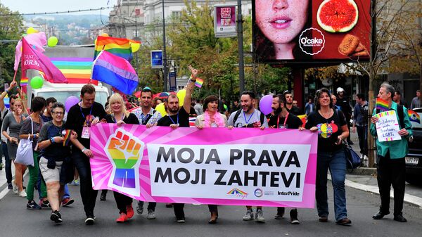 Parada ponosa u Beogradu - Sputnik Srbija