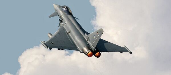 Немачки ловац Eurofighters Немачки ловац Eurofighters - Sputnik Србија