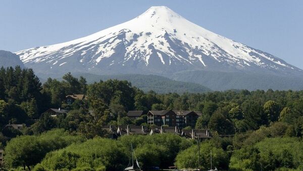 Vulkan Viljarika u Čileu - Sputnik Srbija