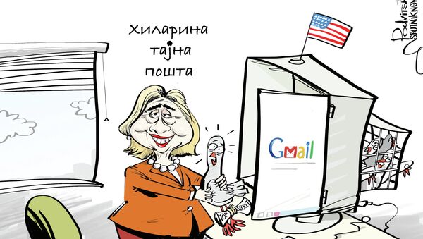 Njeni pomoćnici nisu tada preduzeli nikakave mere kako bi zaštitili njenu ličnu elektronsku poštu na serverima Stejt departmenta. - Sputnik Srbija