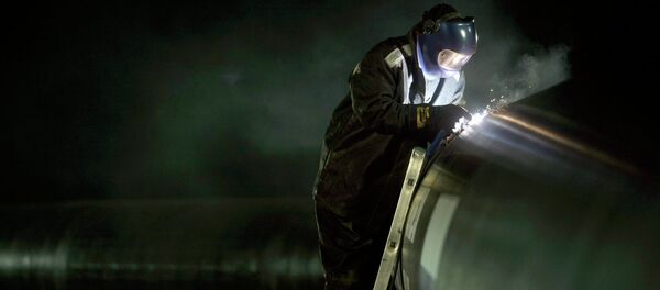 Изградња гасовода Изградња гасовода - Sputnik Србија