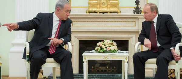 Predsednik Rusije Vladimir Putin i premijer Izraela Benjamin Netanjahu - Sputnik Srbija