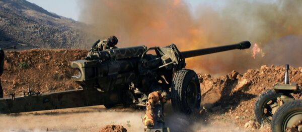 Сиријске снаге гађају позиције припадника Исламске државе - Sputnik Србија