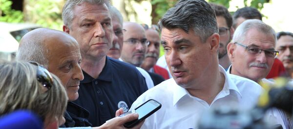 Премијер Хрватске Зоран Милановић - Sputnik Србија