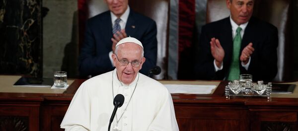 Papa Franja, obraćanje američkom kongresu Papa Franja, obraćanje američkom kongresu - Sputnik Srbija