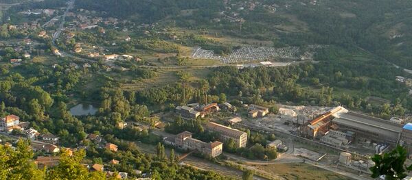 Поглед на рудник Трепчу у Звечану Поглед на рудник Трепчу у Звечану - Sputnik Србија