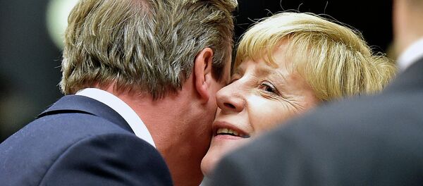 Dejvid Kameron i Angela Merkel Dejvid Kameron i Angela Merkel - Sputnik Srbija