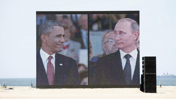 Путин и Обама - Sputnik Србија