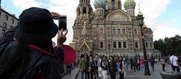 Кинески туристи у Москви Кинески туристи у Москви - Sputnik Србија