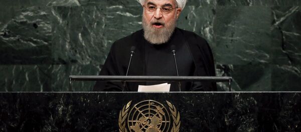 Ирански председник Хасан Рохани обраћа се Уједињеним нацијама - Sputnik Србија