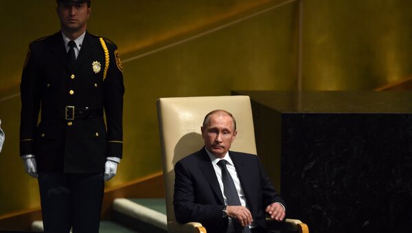 Vladimir Putin u UN - Sputnik Srbija
