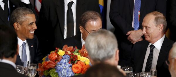 Владмир Путин и Барак Обама - Sputnik Србија