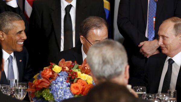 Vladmir Putin i Barak Obama - Sputnik Srbija