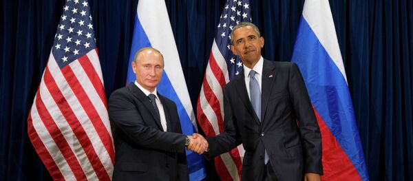 Predsednik Rusije Vladimir Putin i predsednik SAD Barak Obama Predsednik Rusije Vladimir Putin i predsednik SAD Barak Obama - Sputnik Srbija