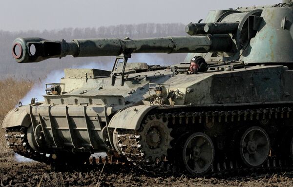 2S3 152mm artiljerijski sistem Bagrem 2S3 152mm artiljerijski sistem Bagrem - Sputnik Srbija