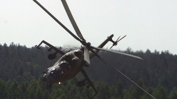 МИ-24,  борбени јуришни хеликоптер, познат је као Крокодил, Совјетска чаша и Летећи тенк - Sputnik Србија