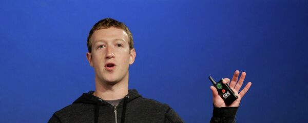 Оснивач Фејсбука Марк Закерберг - Sputnik Србија